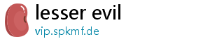 lesser evil